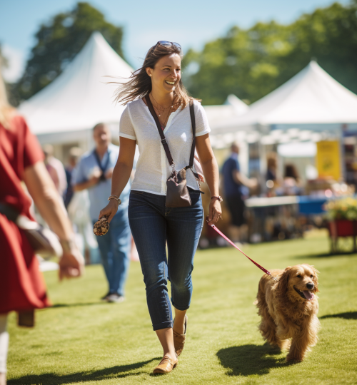 ralphwrecksit._a_dog_being_walked_by_its_female_owner_around_an_74eef154-f0a7-4037-93b7-f42ca19f7bff